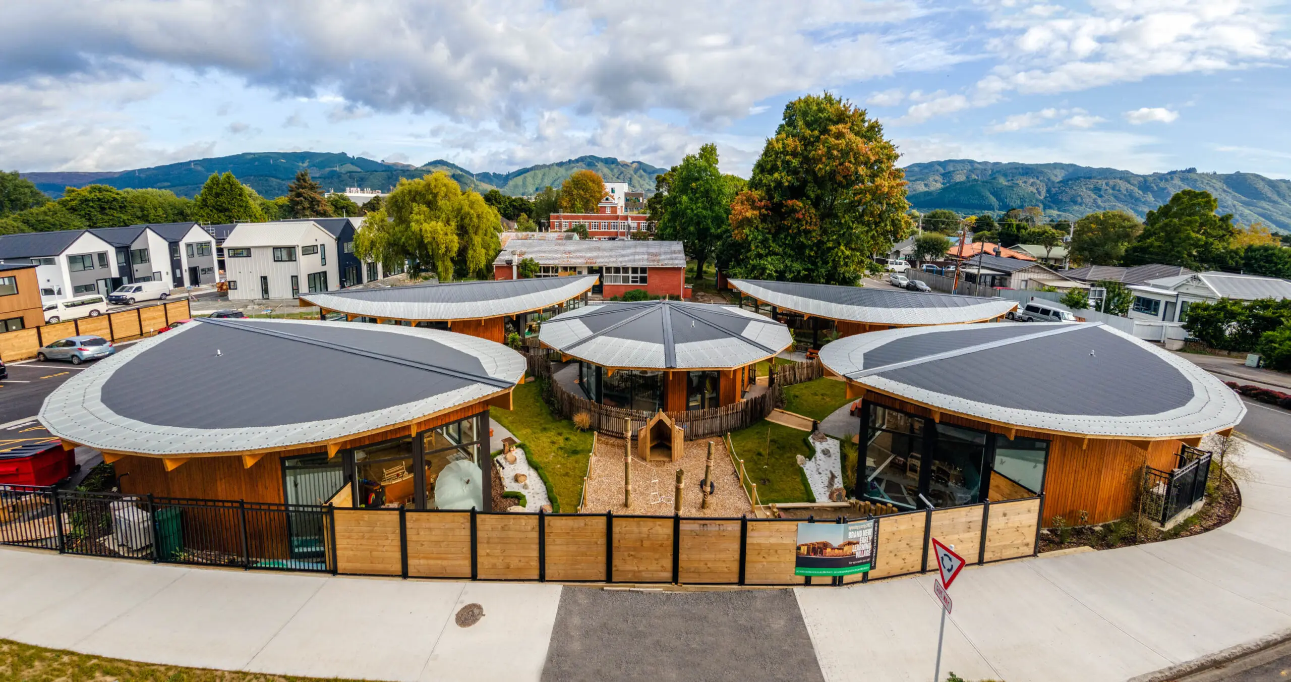 The HomePod buildings at Manawa Children's Village, Wallaceville